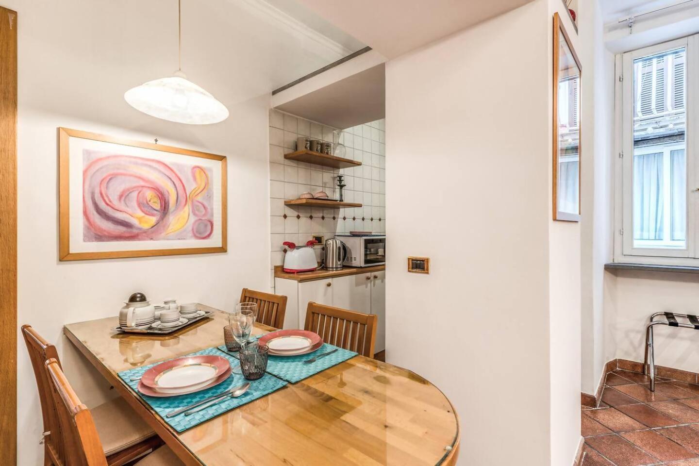 Апартаменты Cozy Flat In Trevi Fountain Рим Экстерьер фото